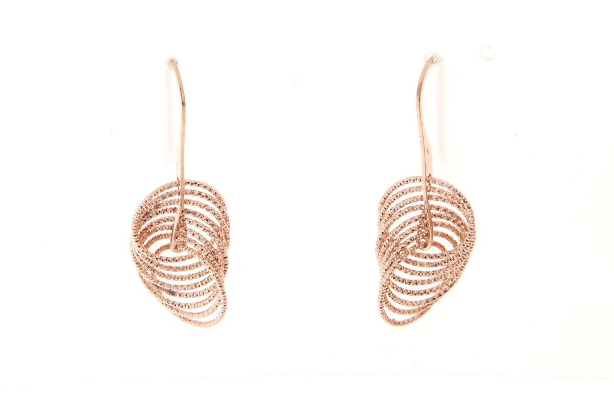 Orecchini DNA in Arg.925