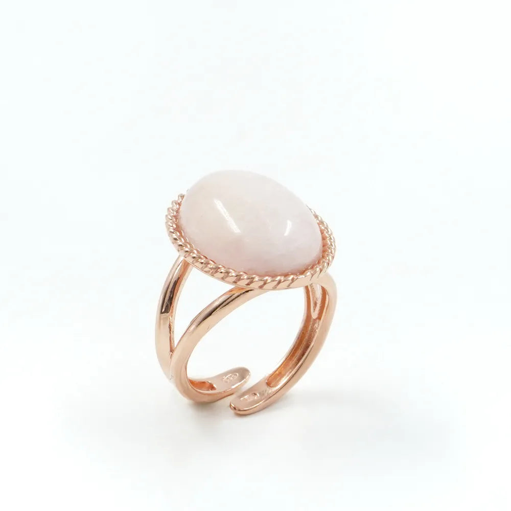 Anello in Arg. 925 con Morganite