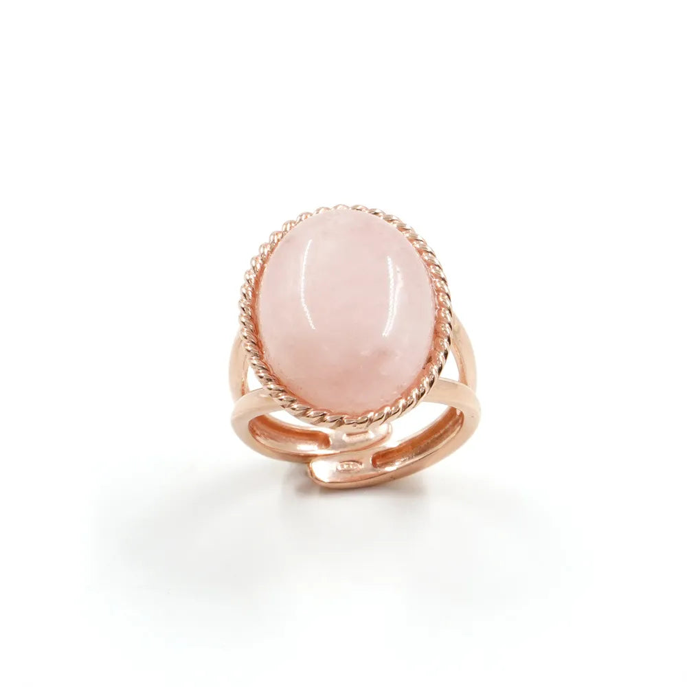 Anello in Arg. 925 con Morganite