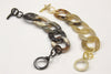 Bracciale a catena in Corno Naturale