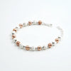 Bracciale in Arg.925 con sfere satinate