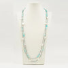 Collana con Amazzonite, Ematite e Perle