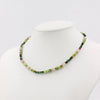 Collana chocker in Arg.925 con Crisopasio, Pietra di Luna, Rubyzosite e Ematite
