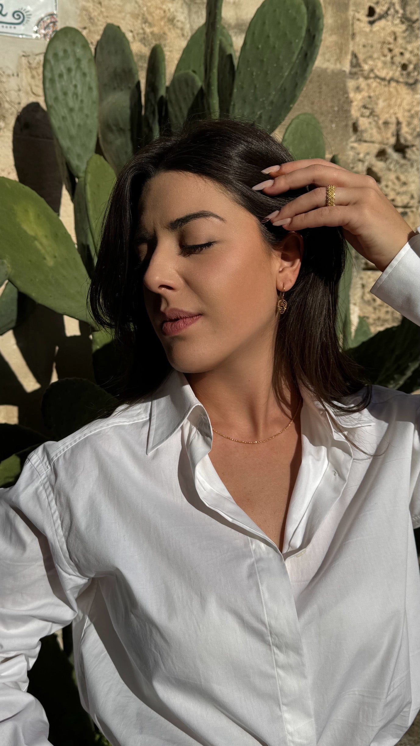 Orecchini Micro DNA in Arg.925
