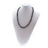 Collana in Perle coltivate cobalto e Argento 925