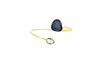 Bracciale geode e cristallo