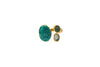 Anello in Ottone pietra astratta