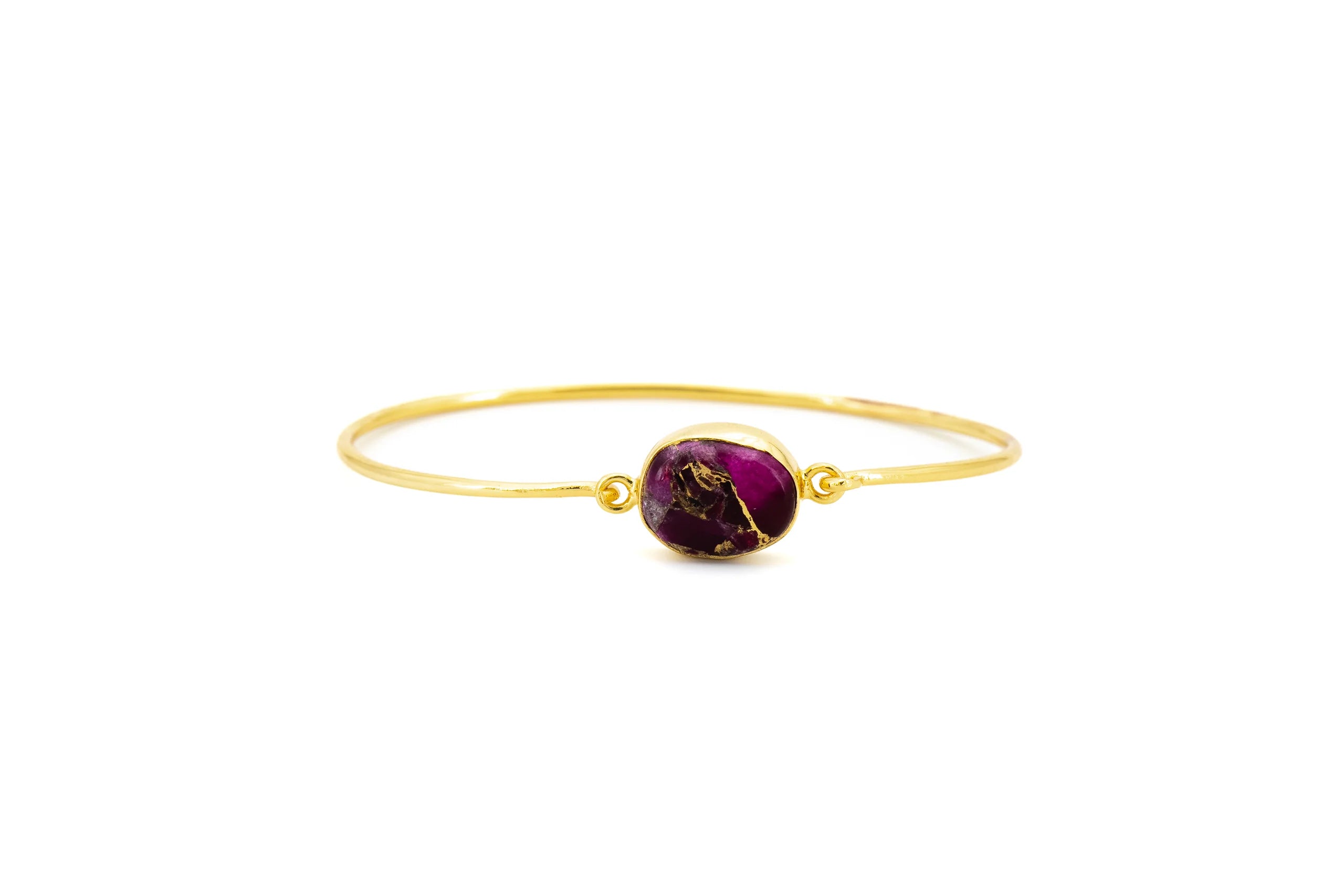 Bracciale in Ottone e Apatite
