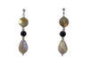 Orecchini in Labradorite, Onice e Argento 925