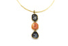 Girocollo in Ottone con triplo geode