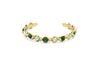 Bracciale multi pietrine in ottone e Pietre naturali