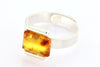 Anello in Arg.925 e Ambra Baltica