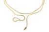 Collana Serpente in Ottone