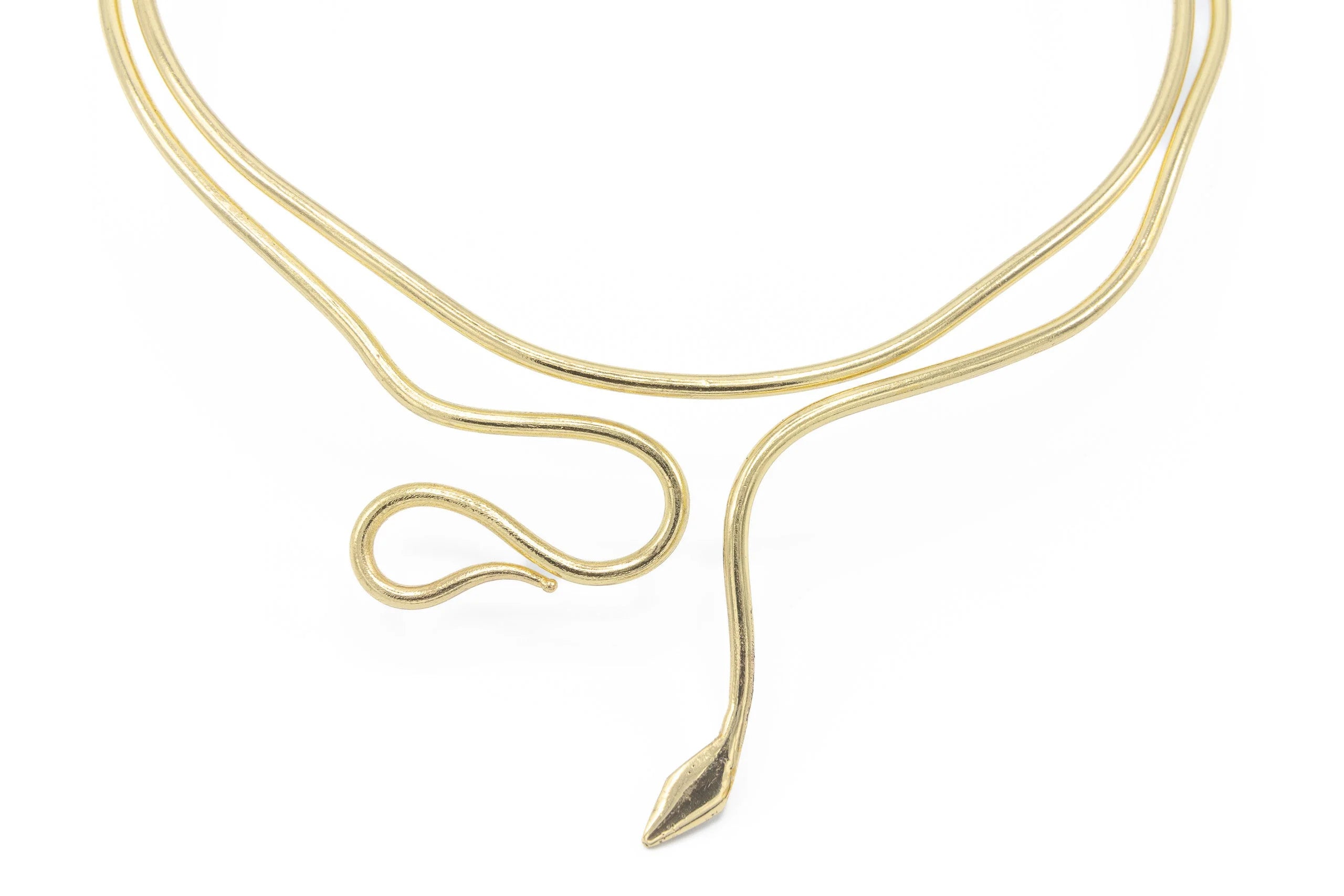 Collana Serpente in Ottone