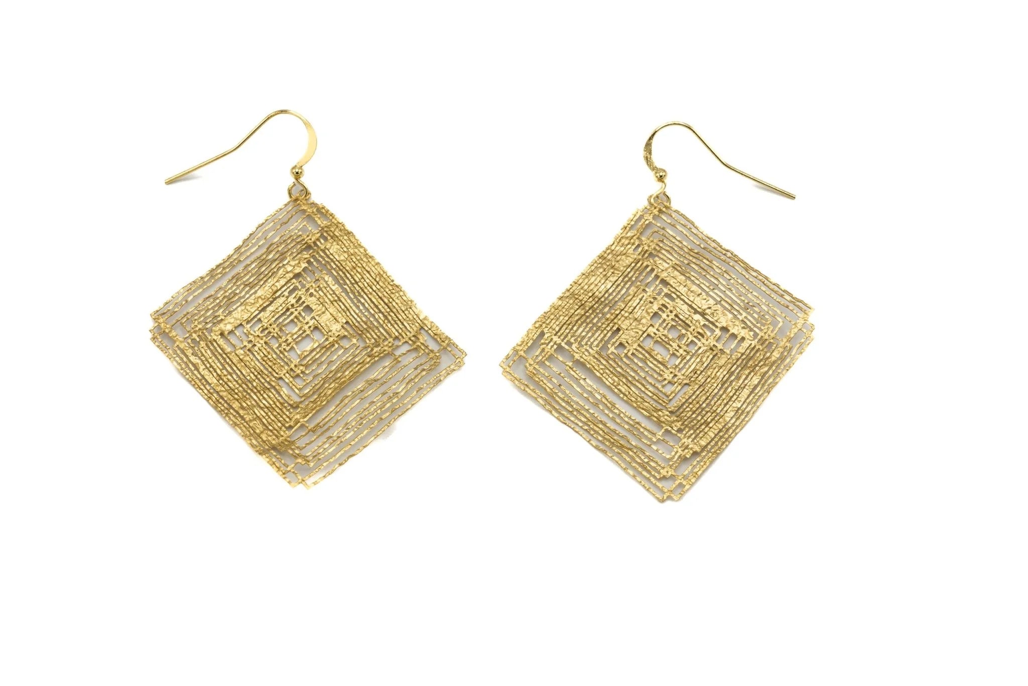 Orecchini filigranati in Ottone